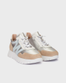 Sneakersy damskie Wonders A-24101 srebrne