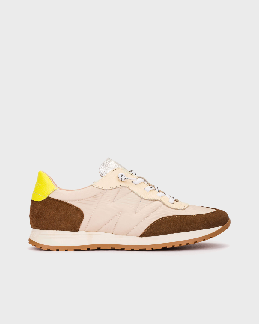 W142 Sneakersy Wonders A-4802 taupe