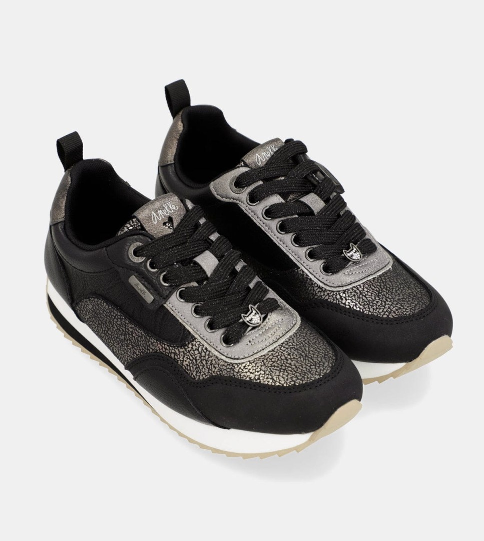 Sneakersy Anekke TRAVEL czarne FW24