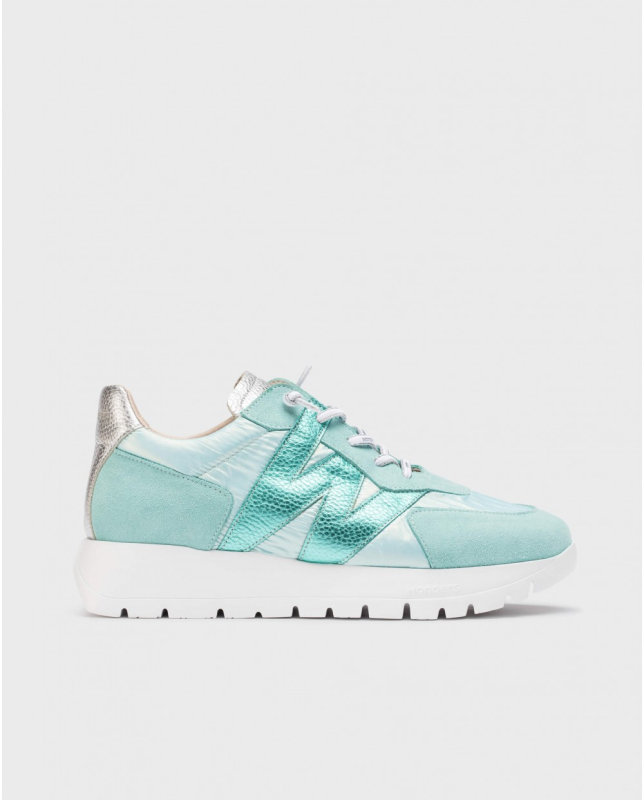 W505 Sneakersy damskie Wonders OSLO morski