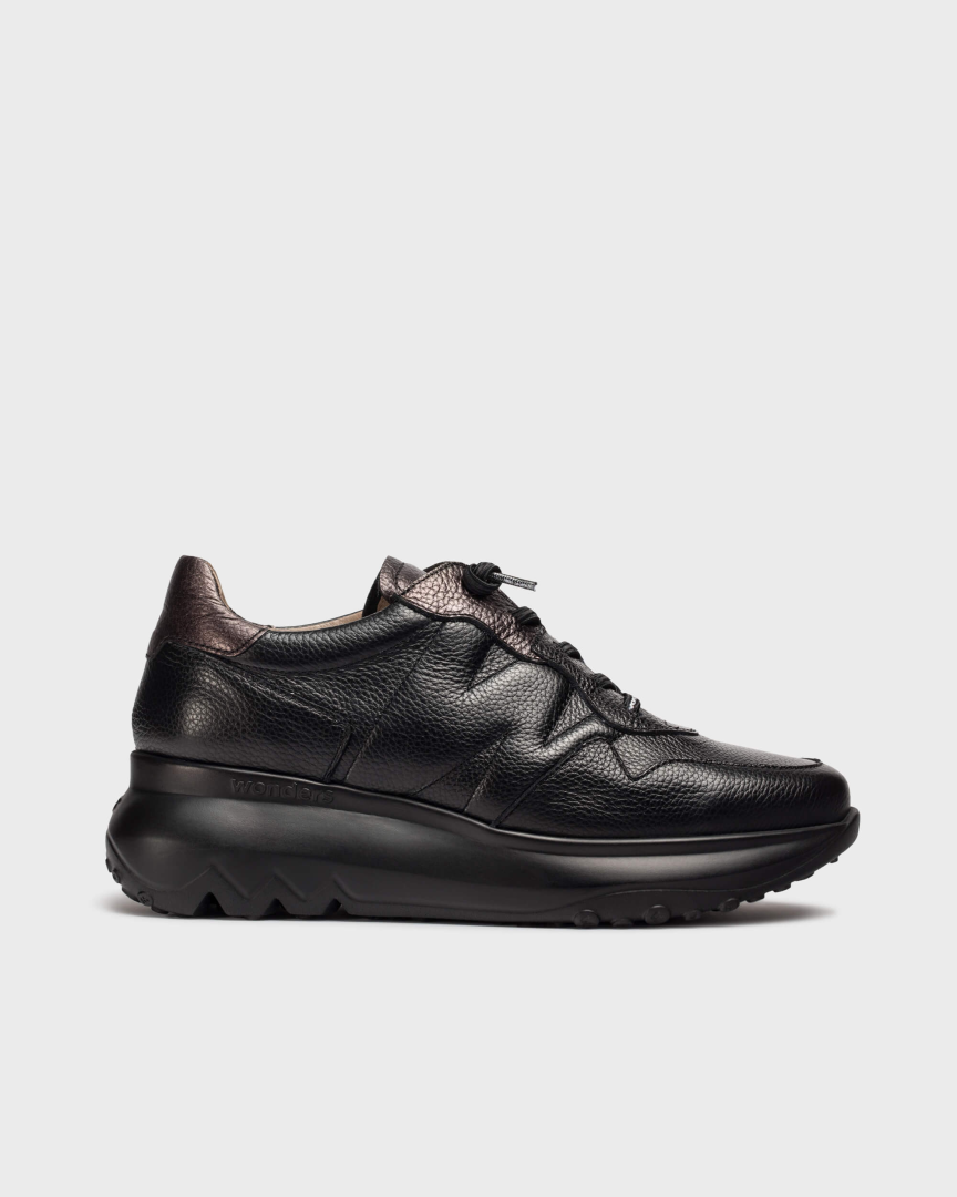 Sneakersy damskie Wonders W103 czarne